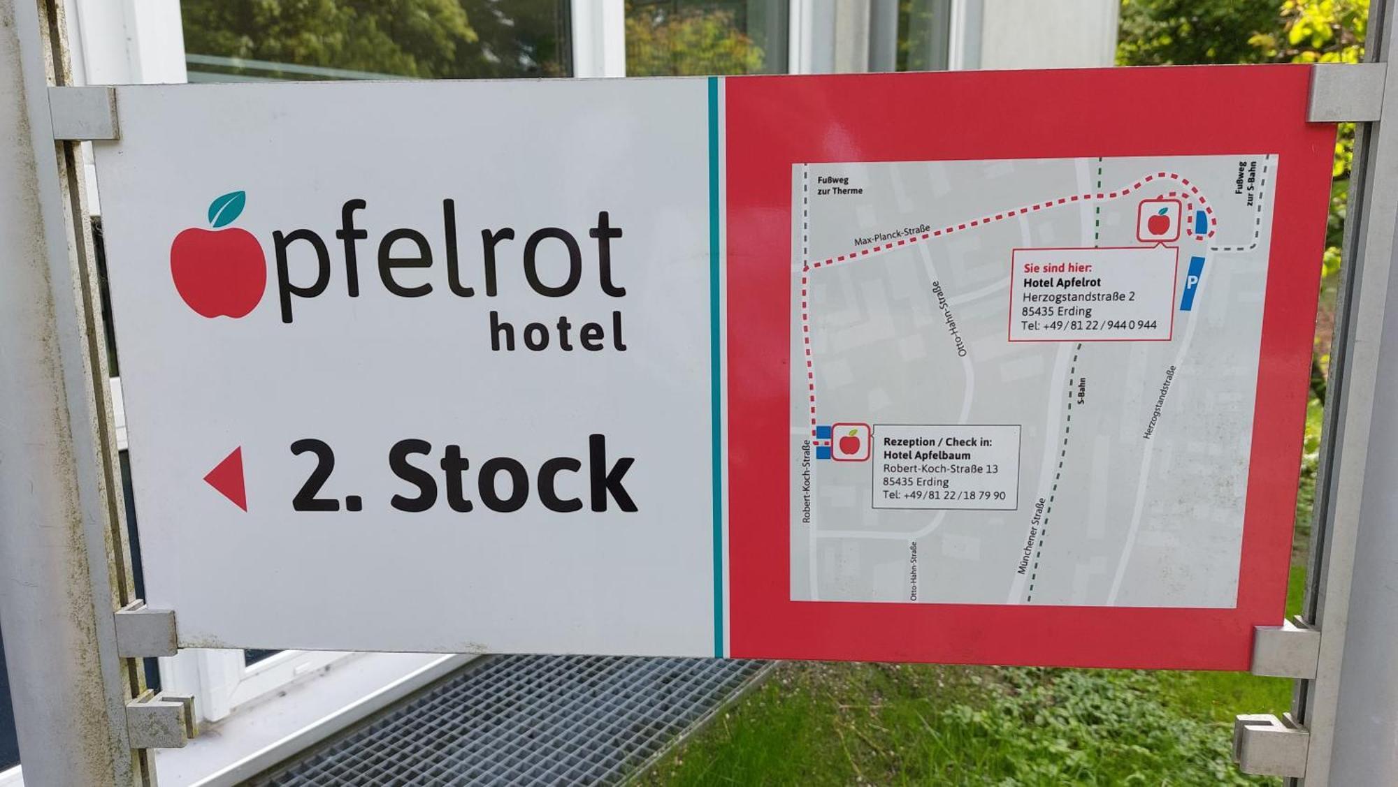 Hotel-Etage Apfelrot Эрдинг Экстерьер фото
